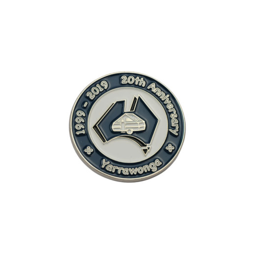 Custom Soft Enamel Pins Example